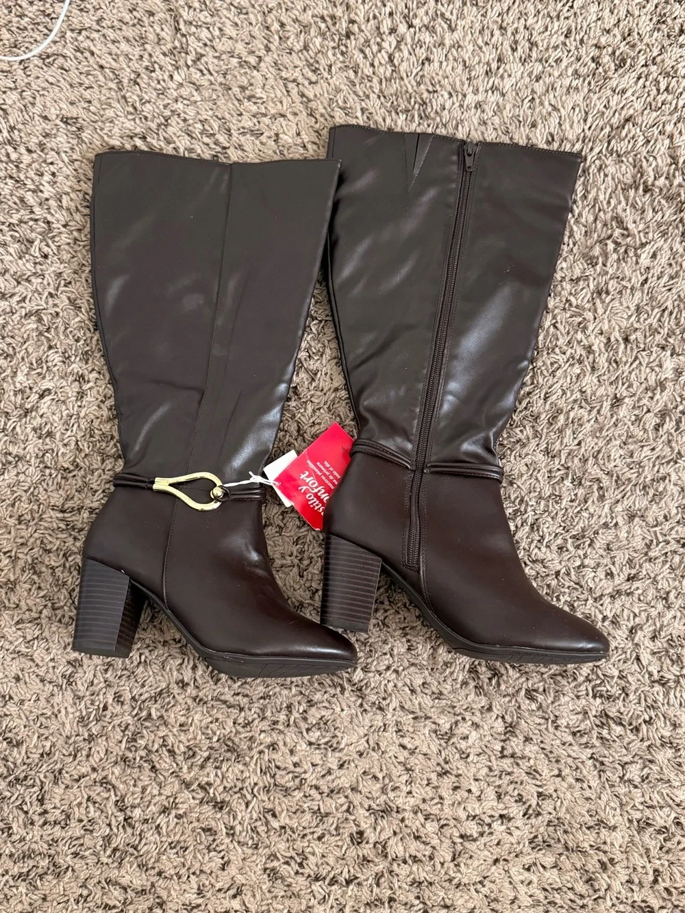 Brown boots